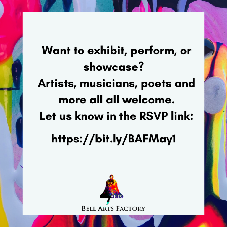Want to exhibit, perform, or showcase? RSVP link here